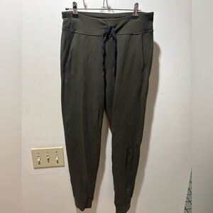 Heavy Lululemon Sweat Pants Army Green M